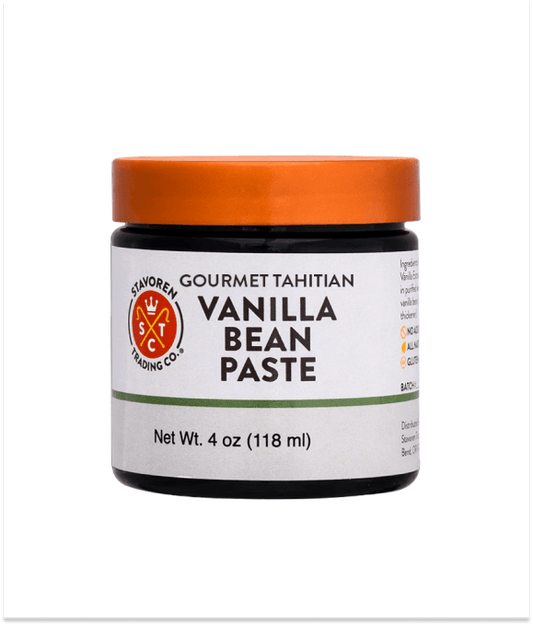 Gourmet Tahitian Vanilla Bean Paste (4 oz.) - Stavoren Trading Co.