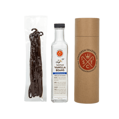 Gourmet Tahitian Vanilla Bean Extract Kit - Stavoren Trading Co.